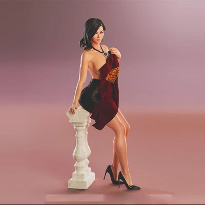 Lois Lane 3D print figure 1/8 1/6 1/4 Model Kit Unpainted Unassembled GK - Image 1 of 4