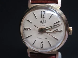 G694 Vintage " Glashütte GUB " Handaufzug Armbanduhr HAU ⭐⭐ - Picture 1 of 21