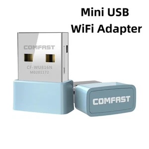 2.4G USB Network Card 150Mbps Wireless WiFi Receiver Home Office - Picture 1 of 12