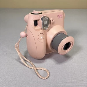 Cámara Fujifilm Instax Mini 7S rosa claro 60 mm - LIMPIA Y PROBADA - Imagen 1 de 6