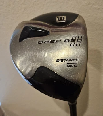 Wilson Deep Red II Driver Distance 10.5° ProLite+ .428 varilla flexible regular para hombre diestro Foto 1 de 4