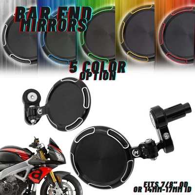 Motorcycle Rearview Mirrors for Aprilia RSV4/Tuono/Shiver - Available in 5 Color Foto 1 de 4