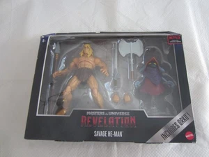 Mattel Masters of the Universe, Masterverse, Revelation: Savage He-Man NIP (#1) - Picture 1 of 4