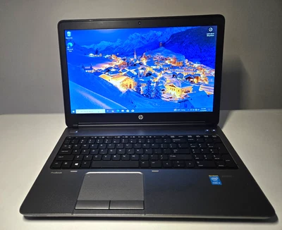 HP ProBook 650 G1 15.6'' i5-4210M, 2.6GHz, 4GB RAM 240GB SSD Win10 BIOS Locked - Image 1 of 4