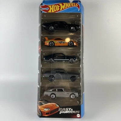 Hot Wheels Fast And Furious 2023 paquete de 5 Toyota Supra MK4 1:64 coche diecast G1 Foto 1 de 4