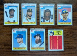 2020 Topps Throwback Thursday Set 34 – 1984 Topps Cereal Baseball #TBT PR: 2,073 - Picture 1 of 24