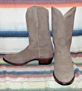 Botas de Vaquero Para Hombres Rujo The Canyon Marrón Sentry Gamuza Cuero 14 EE Nuevas en Caja - Imagen 1 de 6