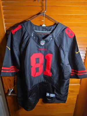 Camiseta deportiva cosida Nike Vapor réplica San Francisco 49ers Anquan Boldin #81 talla 48 Foto 1 de 4