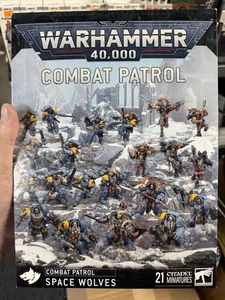 Warhammer 40k Patrulla de Combate Lobos Espaciales - Imagen 1 de 2
