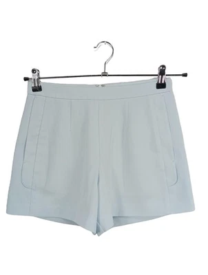 REISS Pantalón corto de talle alto Mujeres Piratas Talla EU 32 azul elegante - Imagen 1 de 4