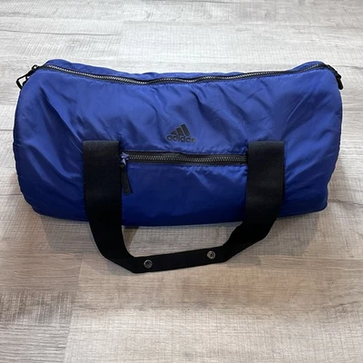 Bolso de Lona ADIDAS ORIGINALS VFA Roll Azul Rosa Gimnasio Fin de Semana Viaje Llevar a cabo Foto 1 de 4