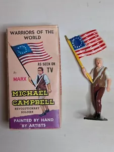 Vintage Marx Toys 1960s Warriors of The World MICHAEL CAMPBELL Rev. Lötzinn - Bild 1 von 18