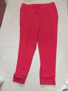 Nwt Tek Gear Big Mens Sweat Pants Red Jogger Red Xl XXL - Picture 1 of 1