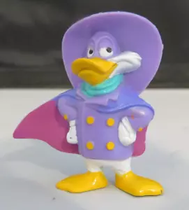 "Minifigura del Pato Ala Oscura 1992 Mail Away cereal Kellogg's 2"" dibujos animados Disney" - Imagen 1 de 5