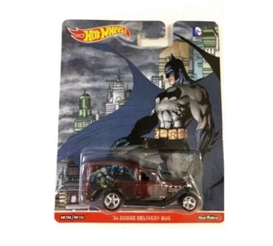 Hot Wheels DC Comics Batman '34 Dodge Delivery Bus Diecast Car DJG94-4B10 DLB45 - Picture 1 of 2