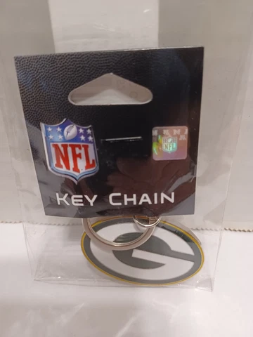 Greenbay Packers chrome logo key chain Cover