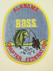 Nuevo Parche de la Federación del Capítulo de Bajo de Alabama, Pescador - Imagen 1 de 2
