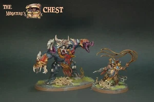 Warhammer AOS Chaos Khorgorath and Skulltaker Painted by TMC Team - - Picture 1 of 2
