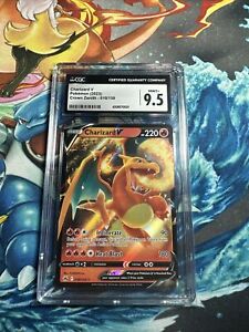 NEW CGC 9.5 Pokemon Card Charizard V Crown Zenith 018 2023 Ultra Rare 2067
