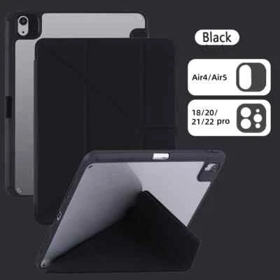 All-in-One Protective Case For iPad With Y-Fold Design and Acrylic TPU Material - Image 1 of 4
