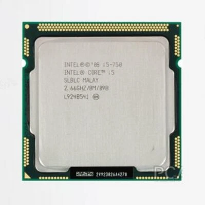 Intel Core i5-750 SLBLC 2.66 GHz Quad-Core LGA 1156/Socket H CPU Processor - Image 1 of 2