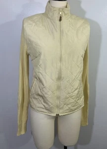 J McLaughlin Vintage Pullover Jacke Seide Kaschmir Small - Bild 1 von 8