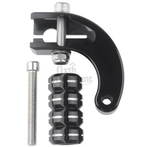 Rear Heel Toe Gear Shift Lever Shifter Pedal Black For Harley Softail Bob 18-23 - Picture 1 of 21