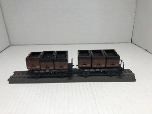 Marklin 48273 HO Spur - Deutsche Bundesbahn DB 2 kohlebeladene Containerwagen - Bild 1 von 7