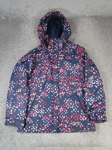 Columbia Bugaboo II Jacket Womens Xl Blue Purple Peach Interchange Insulated - Picture 1 of 8