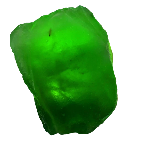 Muestra de fluorita colombiana verde natural de 421,70 quilates faceta áspera calidad AAA+ Foto 1 de 4