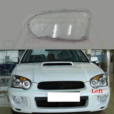 Left Headlight Cover Clear PC Shell Housing For Subaru Impreza 2004-2005  - Imagem 1 de 4