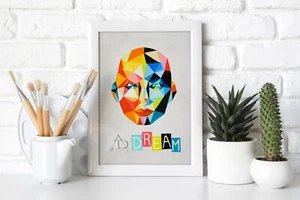 Modern Abstract Art framed Acrylic Original Painting Christmas gift, decor, gift - Picture 1 of 4