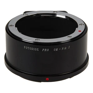 Fotodiox PRO Lens Adapter Olympus OM Lens to Nikon Z-Mount Camera - Picture 1 of 3