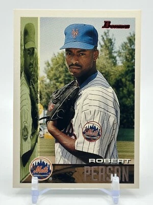 1995 Bowman Robert Person RC Rookie No. 24 - Image 1 of 2