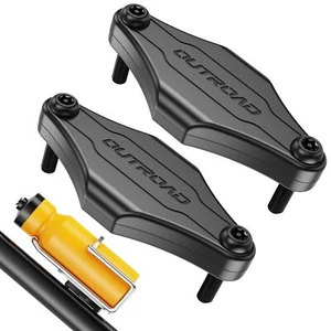 Waterproof Airtag Bike Mount Hidden Under Bottle Cage | M5 Black Security Screws - Picture 1 of 6