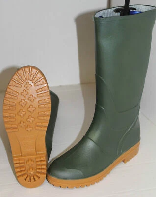 Gummistiefel Stiefel Arbeitsstiefel Regenstiefel Grün Gr. 41 43 44 46