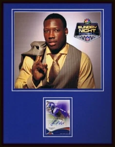 Jason Pierre Paul Signed Framed Rookie Card & Photo Display TOPPS Giants JPP - Picture 1 of 2