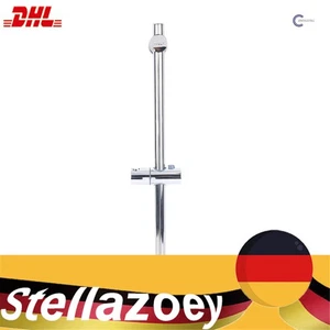 Asta doccia moderna "indistruttibile" in acciaio inox 304. Fissaggio a parete flessibile IT - Foto 1 di 8