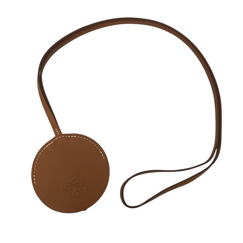 HERMÈS Collana usata Hermes Miloir specchio D incisa marrone 030325