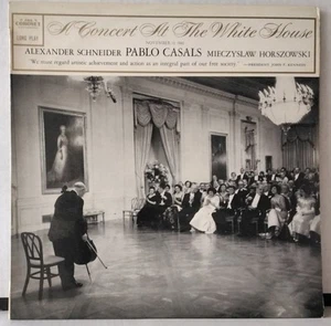 CORONET KLC-2796 CASALS, SCHNEIDER, HOROSZOWSKI A Concert At The White House LP - Picture 1 of 3