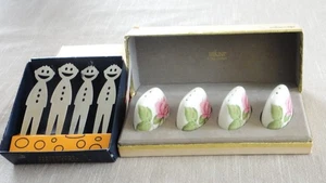 Scatola 4 shaker sale rosa Mikasa giugno pepe e 4 spiedini Hogri Friends Forever - Foto 1 di 10