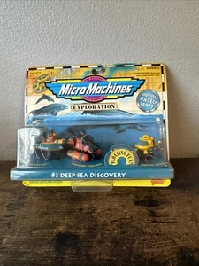 VINTAGE 1995 Micro Machines Exploration #3 Deep Sea Discovery  Collection Galoob - Picture 1 of 6