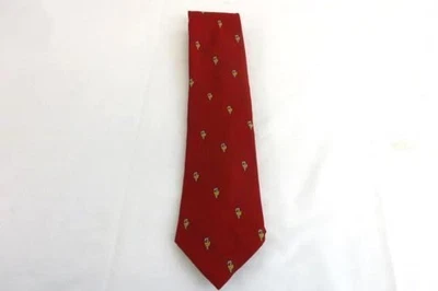 Gravata masculina listra verde vintage vermelha Natal laços bengala doces - Imagem 1 de 3