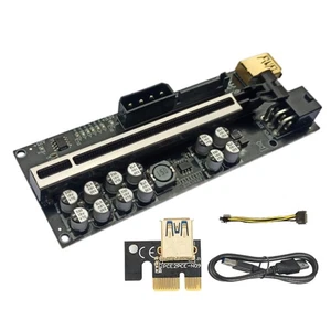 1 Packung Ver018 Plus Pci-E 1X Bis 16X Usb3.0 60 Cm Grafikkarten Riserkarte6130 - Afbeelding 1 van 10