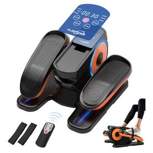 Under Desk Elliptical Machine, Ellipse Leg Exerciser for Seniors Adults with 12 - Picture 1 of 2