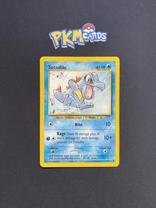 Pokémon TCG Totodile Neo Genesis 80/111 Regular LP. - Bild 1 von 3