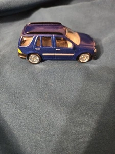 3" Cararama Hongwell Golden Mercedes Benz M Class Blue 1:72 Diecast SUV Blue Car - Picture 1 of 8