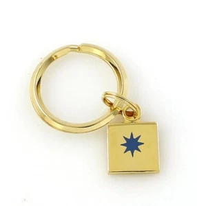 ACME Studio Schlüsselanhänger "Star - Square - Gold" von MICHAEL GRAVES für Target NEU - Bild 1 von 2