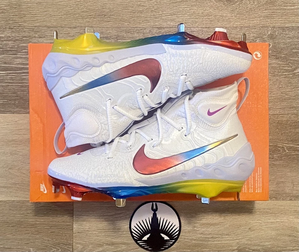 Nike Alpha Huarache NXT Multicolor Men’s Size 7 Baseball Cleats DJ6517-106