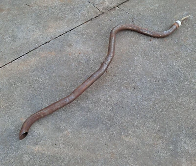 57 DeSoto Firesweep V8 1957 nuevo de stock MoPar escape único tubo de escape derecho Foto 1 de 4